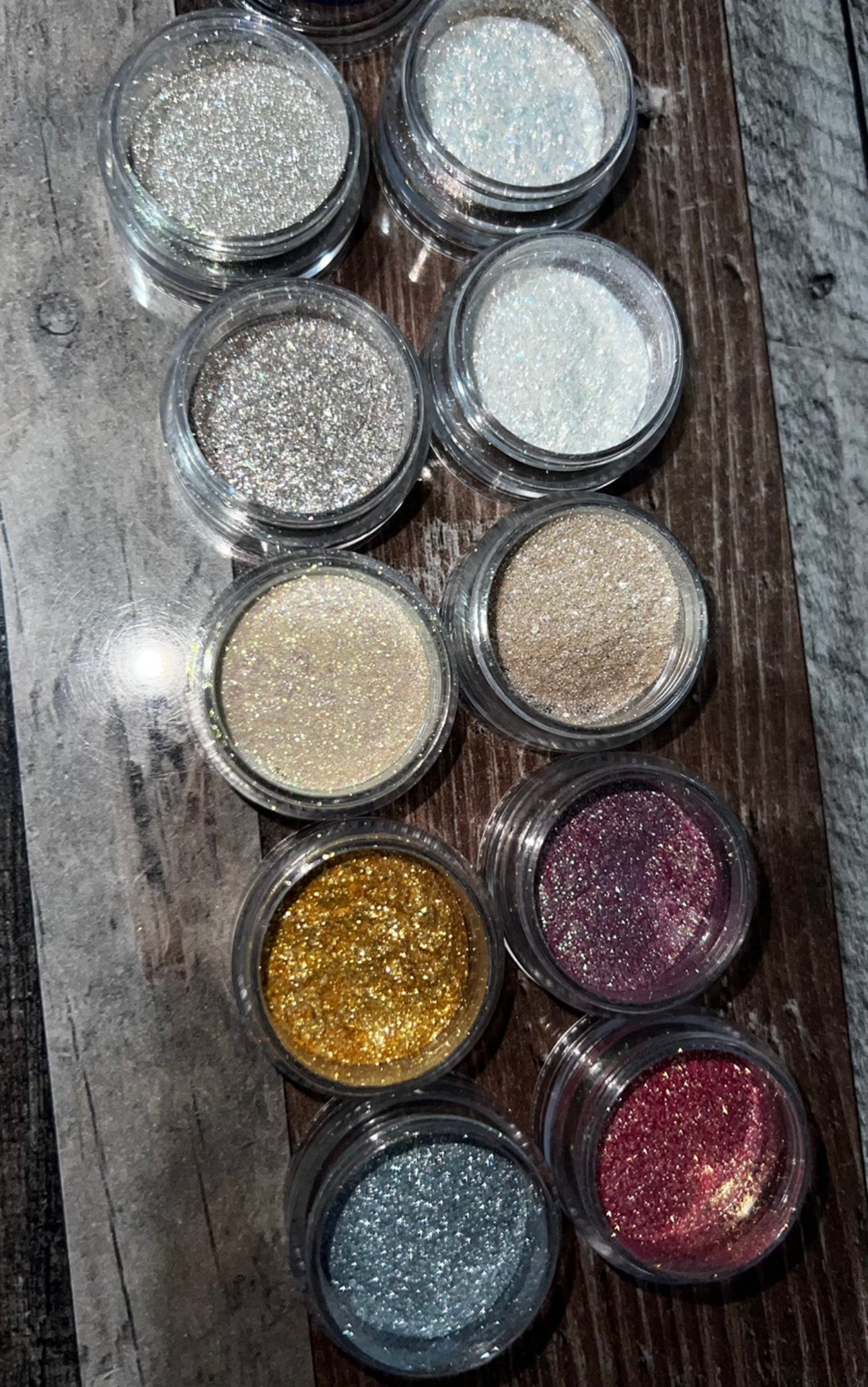 Glitter Pigment Towers