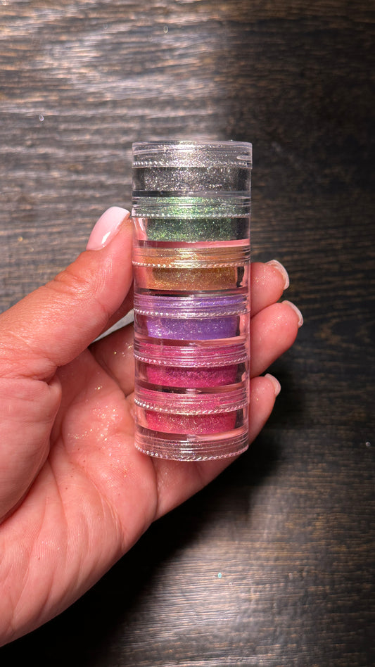 Glitter Pigment Towers