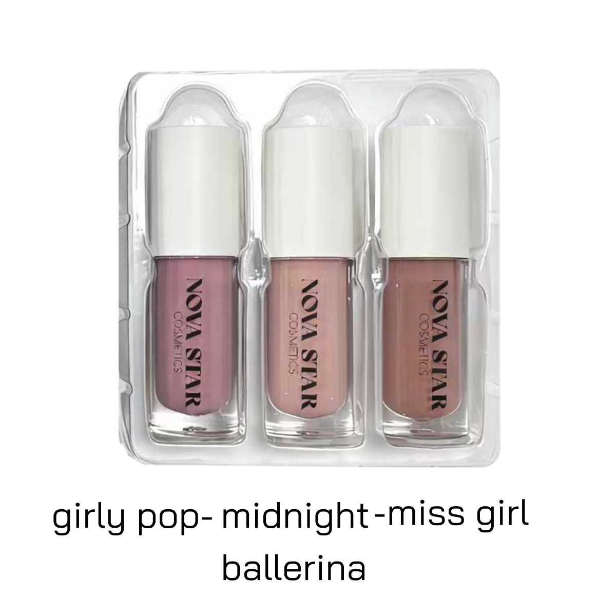 Lip Gloss Trio (best sellers)